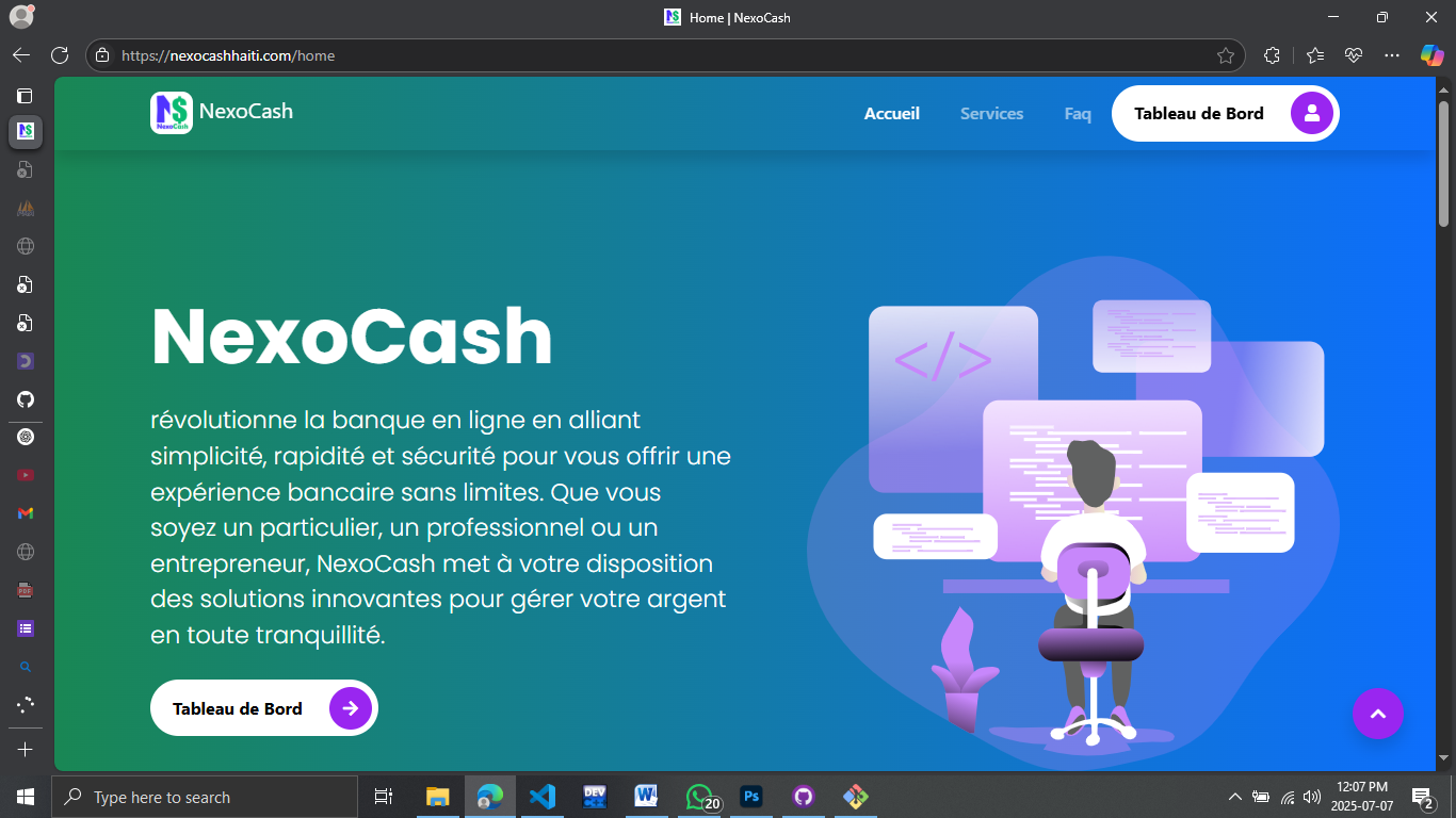NexoCash Haïti : La Révolution des Cartes Virtuelles au Service de Tous